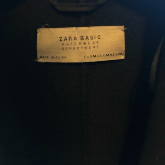 Black wool coat - Picture 3 of 3